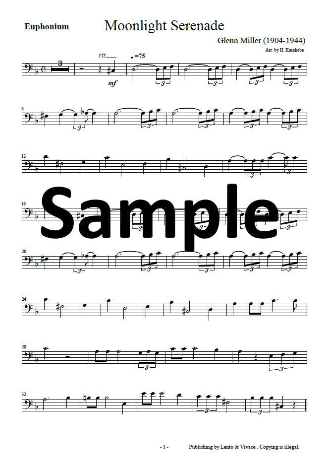 グレン・ミラー「ムーンライト・セレーナーデ」