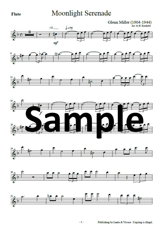 Glenn Miller "Moonlight Serenade"