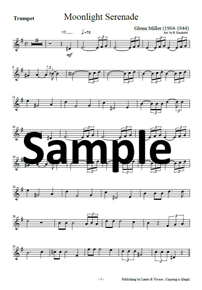 Glenn Miller "Moonlight Serenade"
