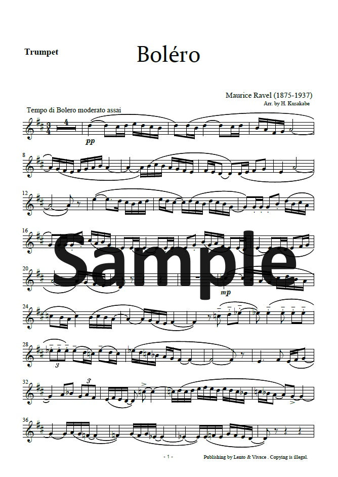 Ravel "Bolero" (excerpt version)