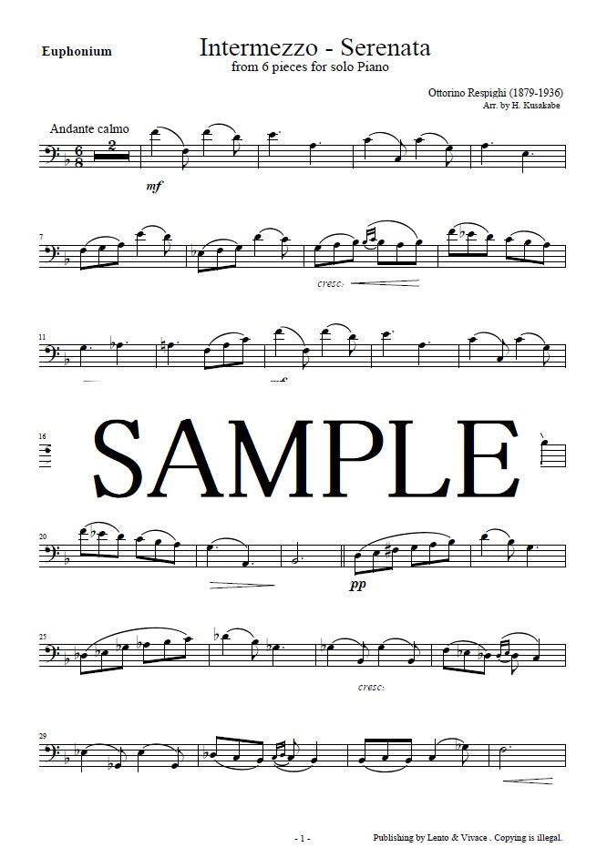Respighi "Serenata Interludio"