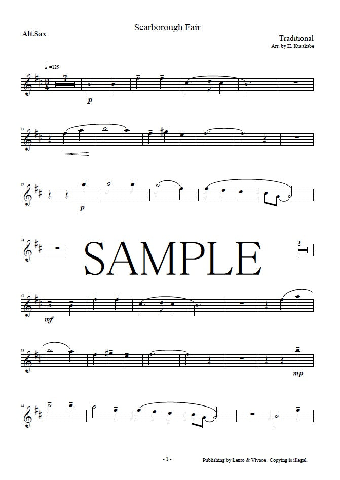 Canción popular británica "Scarborough Fair"