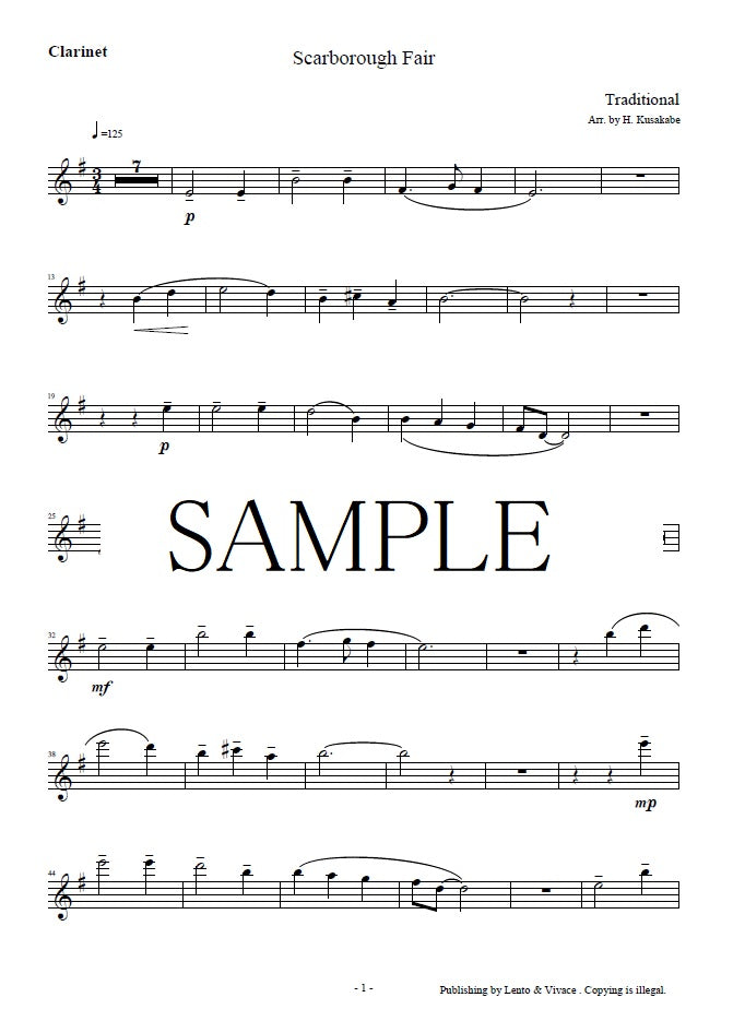 Canción popular británica "Scarborough Fair"