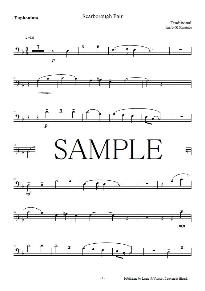 Canción popular británica "Scarborough Fair"