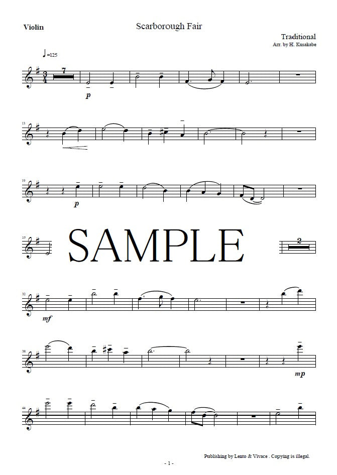 Canción popular británica "Scarborough Fair"