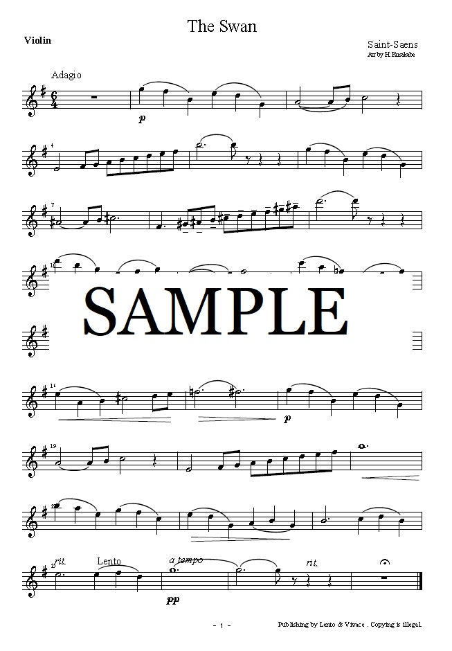 Saint-Saens "El cisne"