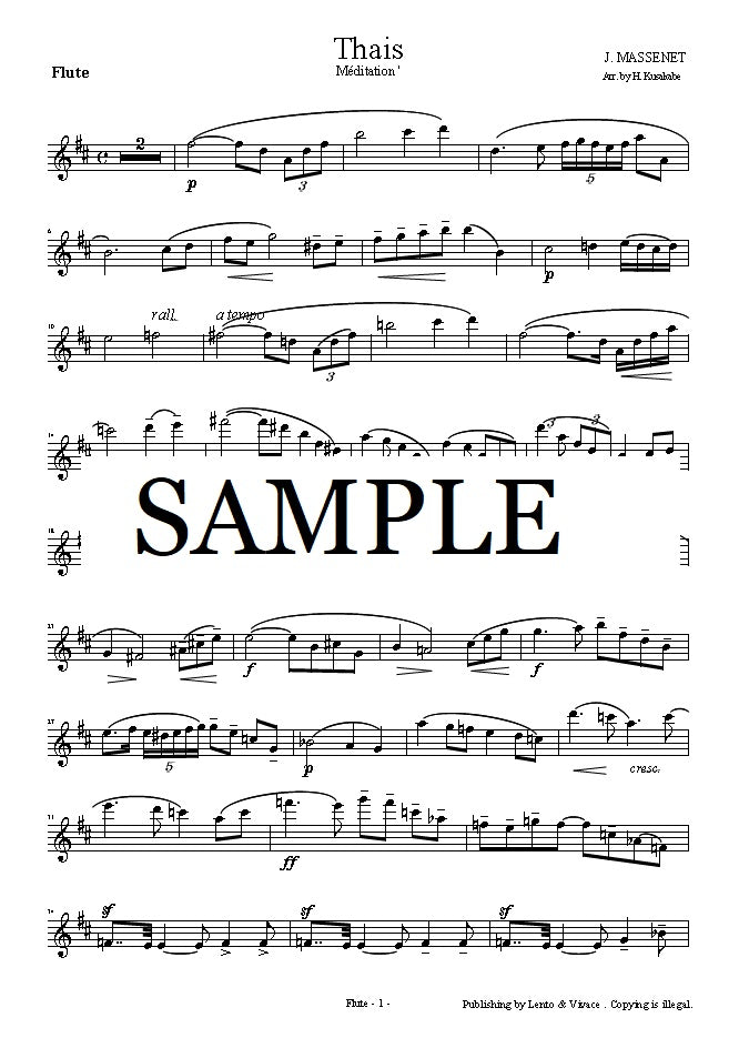 Massenet "Meditation of Thais"