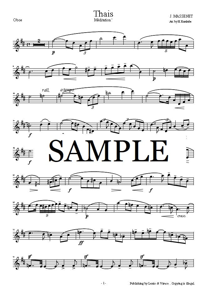 Massenet "Meditation of Thais"