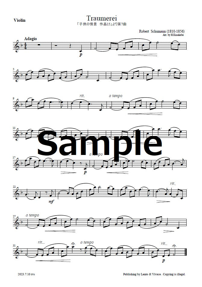 Schumann "Traumerei"