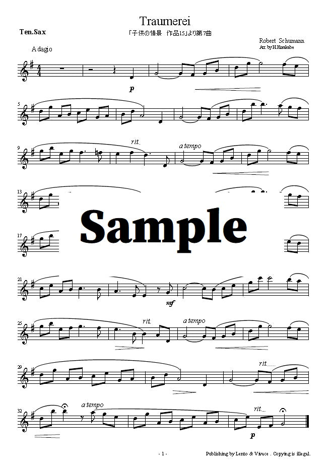 Schumann "Traumerei"