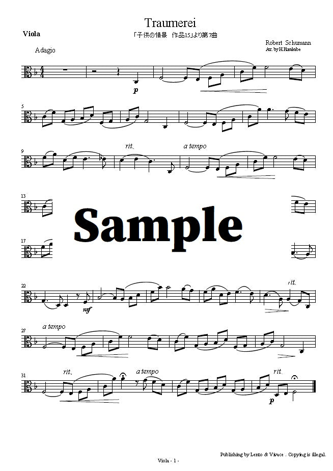 Schumann "Traumerei"