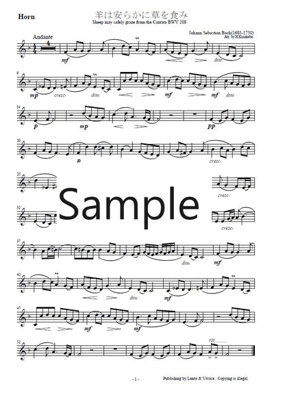 J.S.Bach "Sheep may salely graze" BWV 208