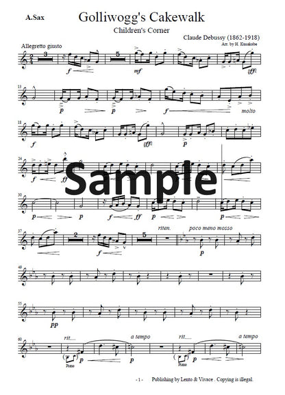 Debussy  "Golliwogg's Cakewalk" 