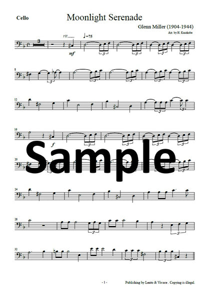 Glenn Miller "Moonlight Serenade"