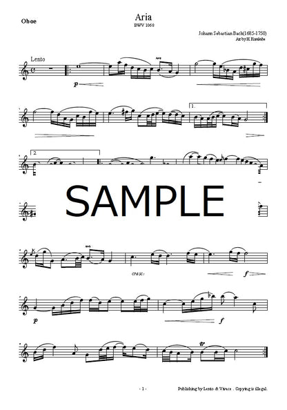 バッハ  「G線上のアリア」BWV1068