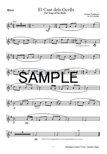 Wish for World Peace "The Song of the Birds" <Free download now available>
